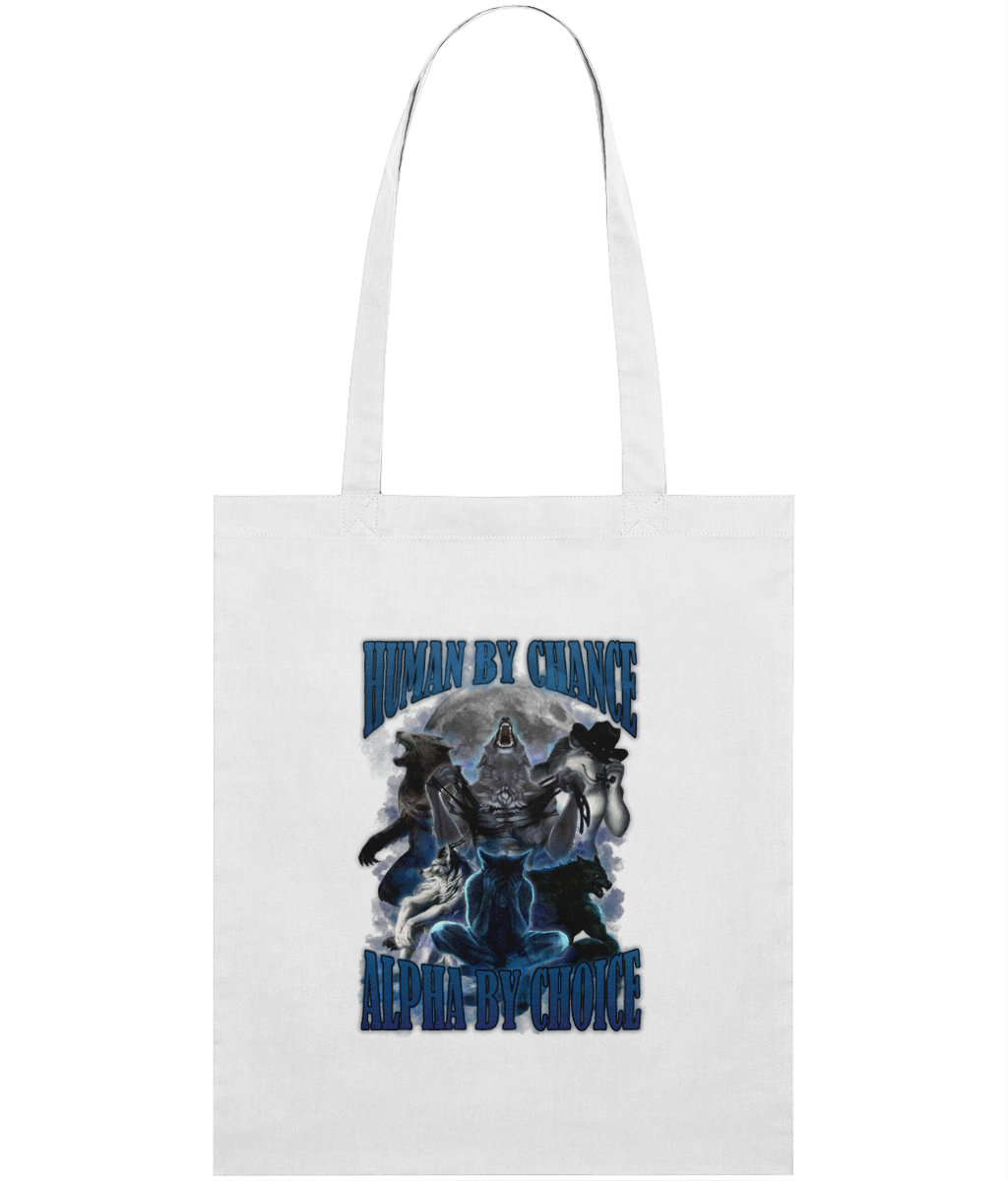 Human By Chance Graphic Tote Bag