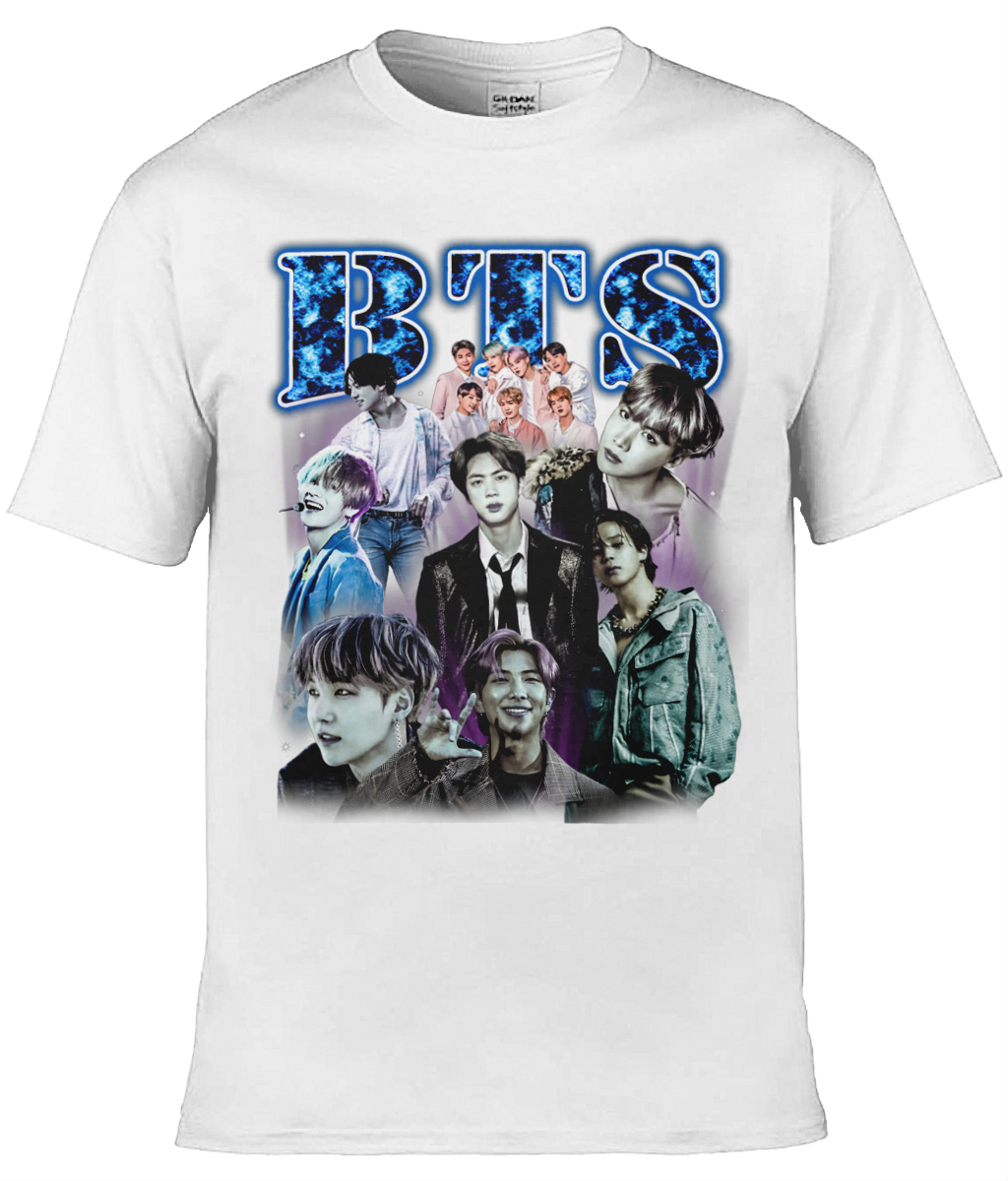 K-Pop Band 90's Montage Tee