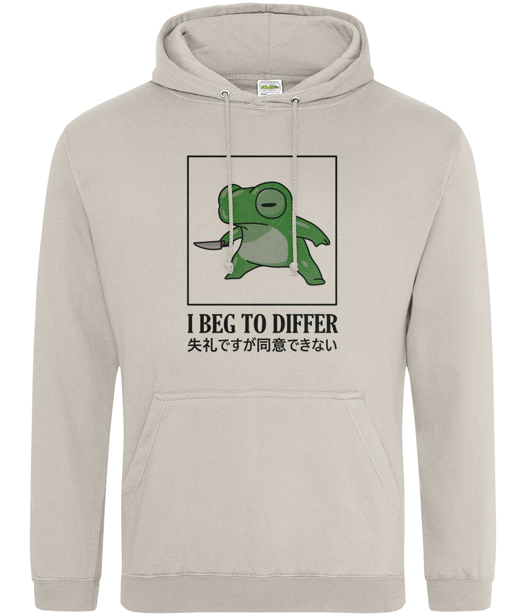 I Beg To Differ Graphic Hoodie