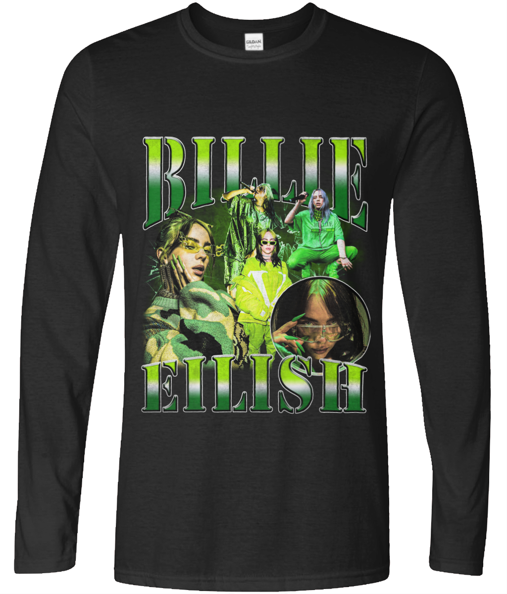 Billy Eyelash Long Sleeve 90's Montage Tee