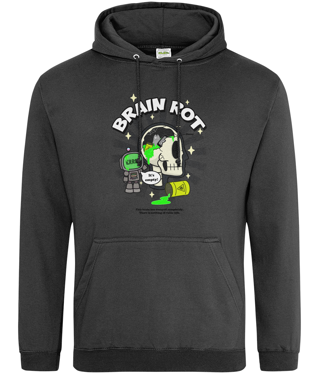 Brain Rot Graphic Hoodie