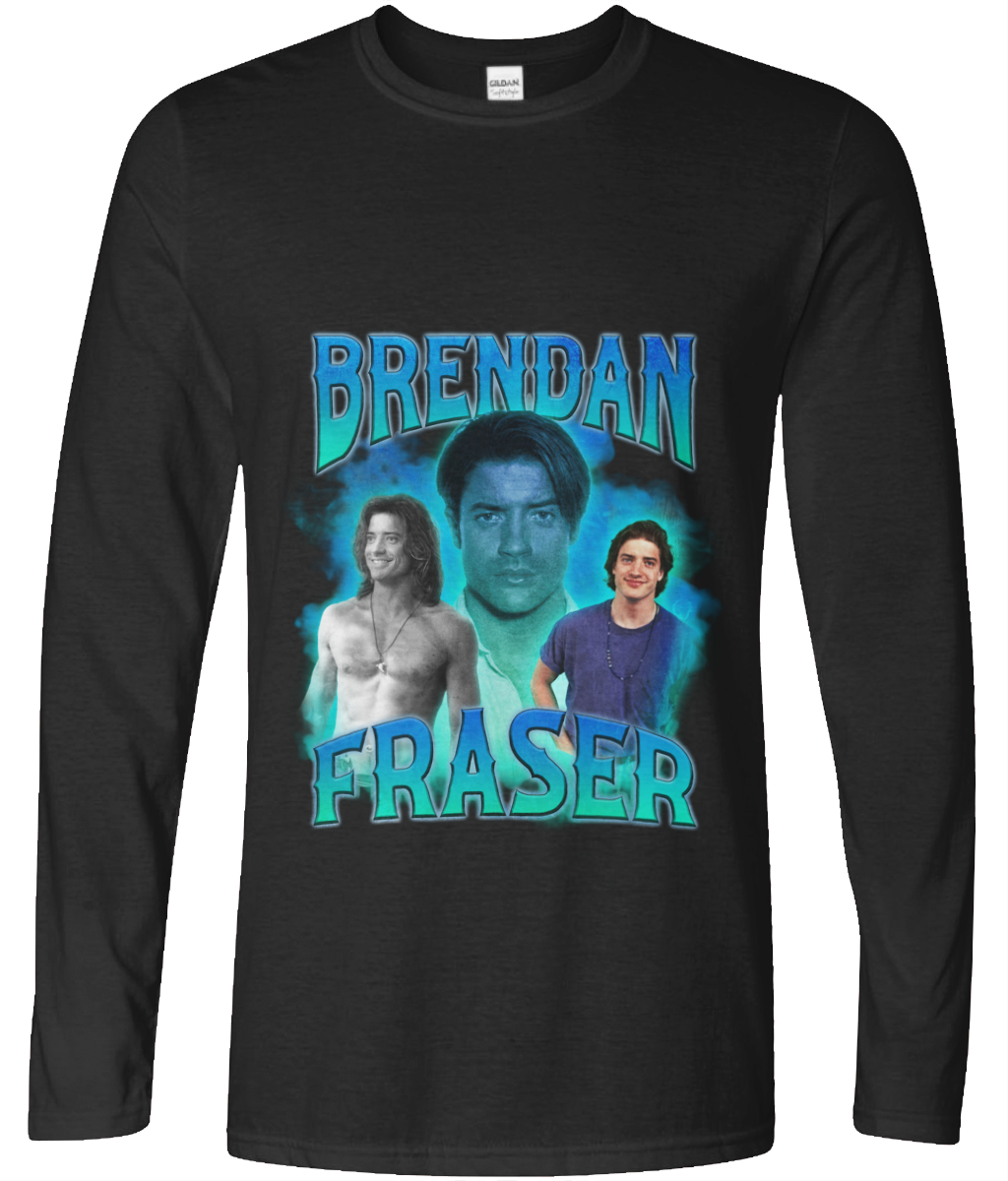 Jungle George Long Sleeve 90's Montage Tee