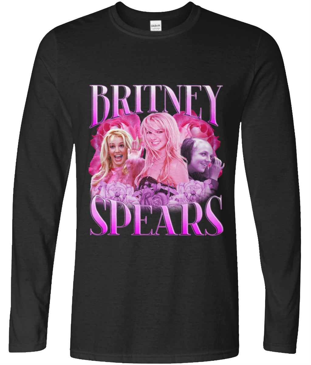 Princess of Pop Long Sleeve 90's Montage Tee