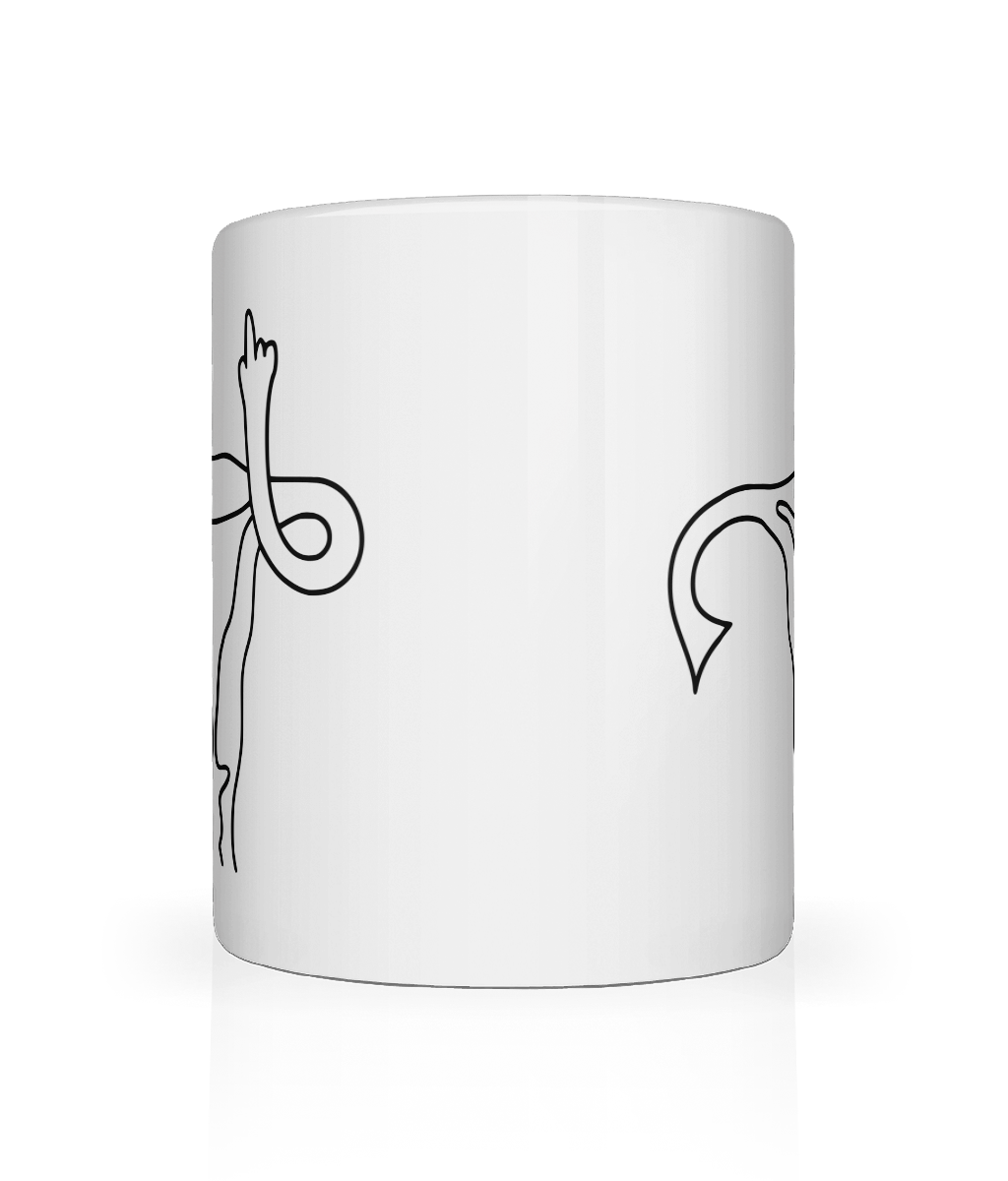 F*** You, Uterus Graphic Mug
