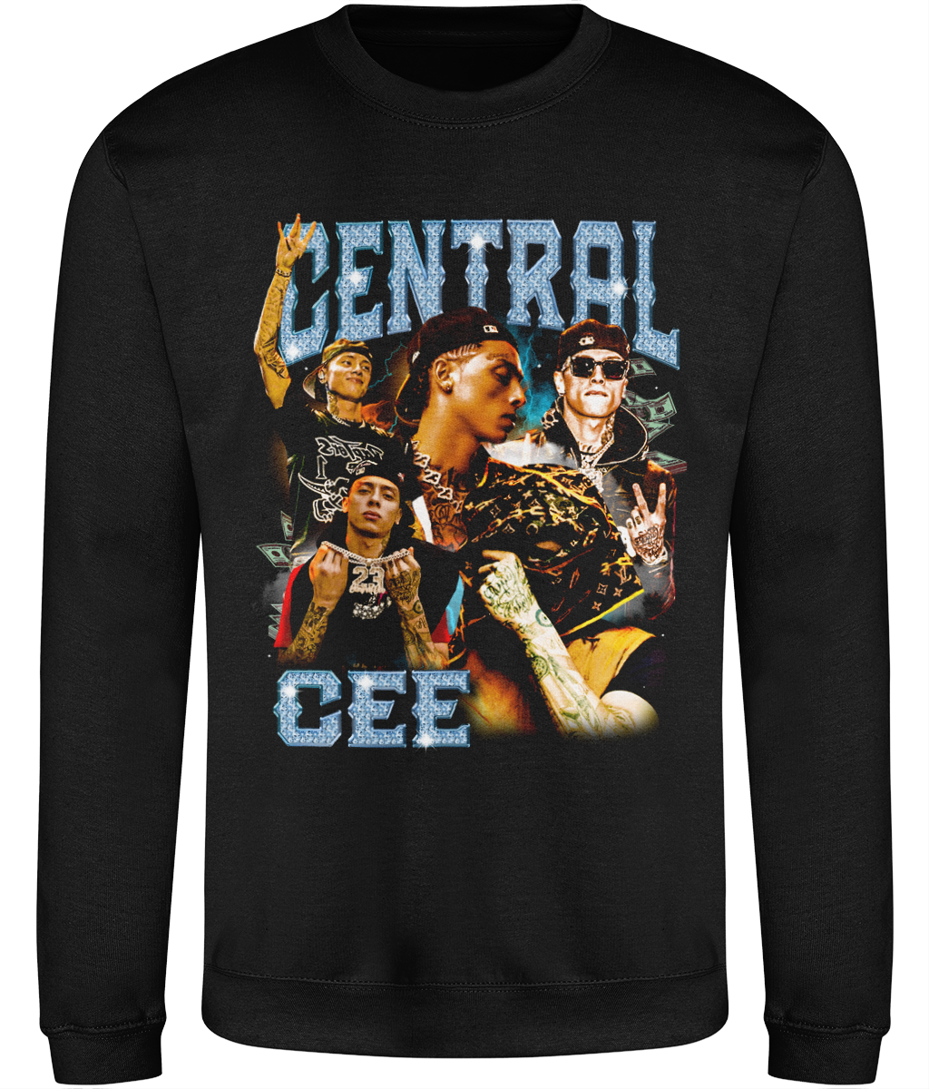 Misaligned B 90's Montage Sweatshirt