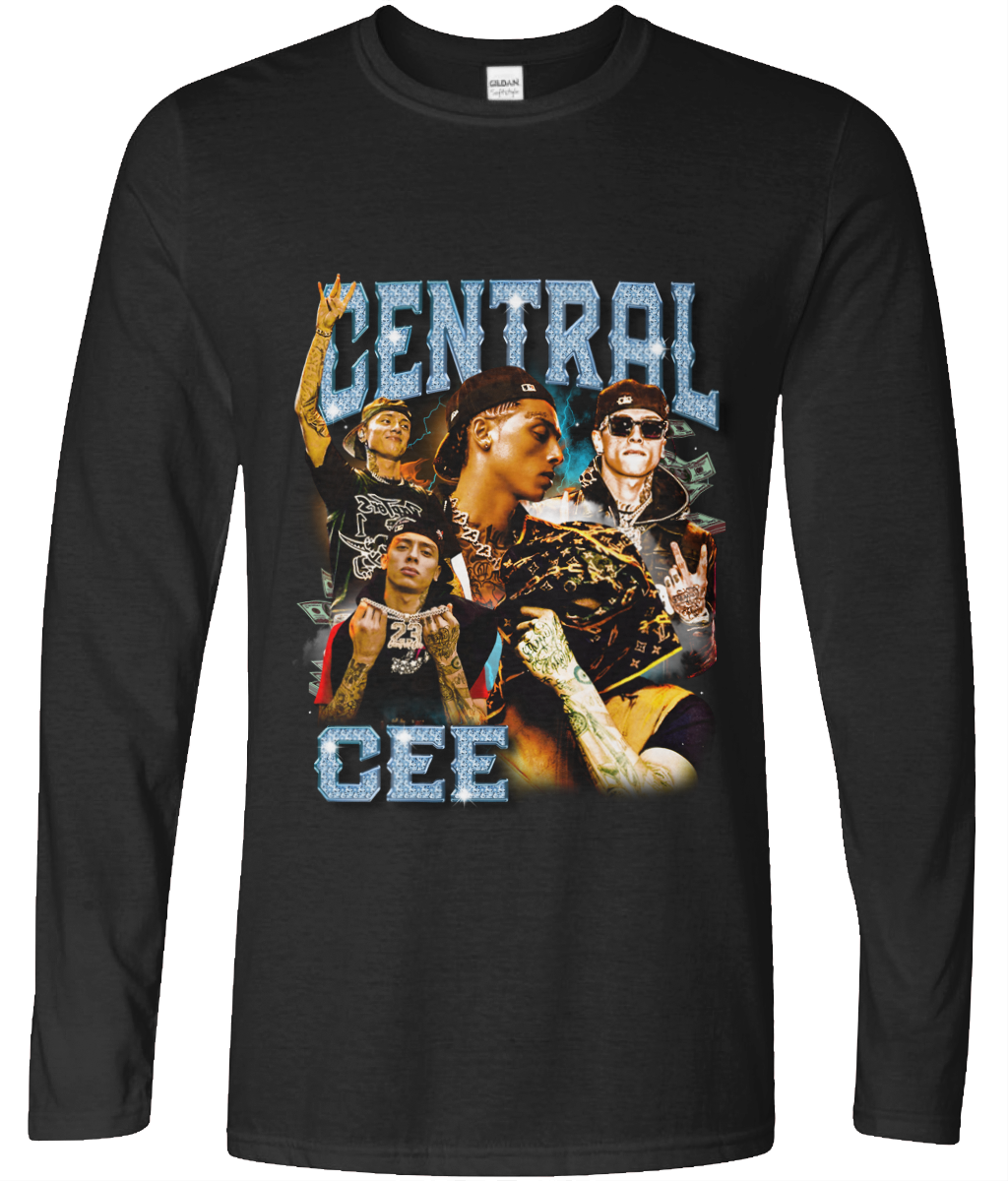 Misaligned B Long Sleeve 90's Montage Tee