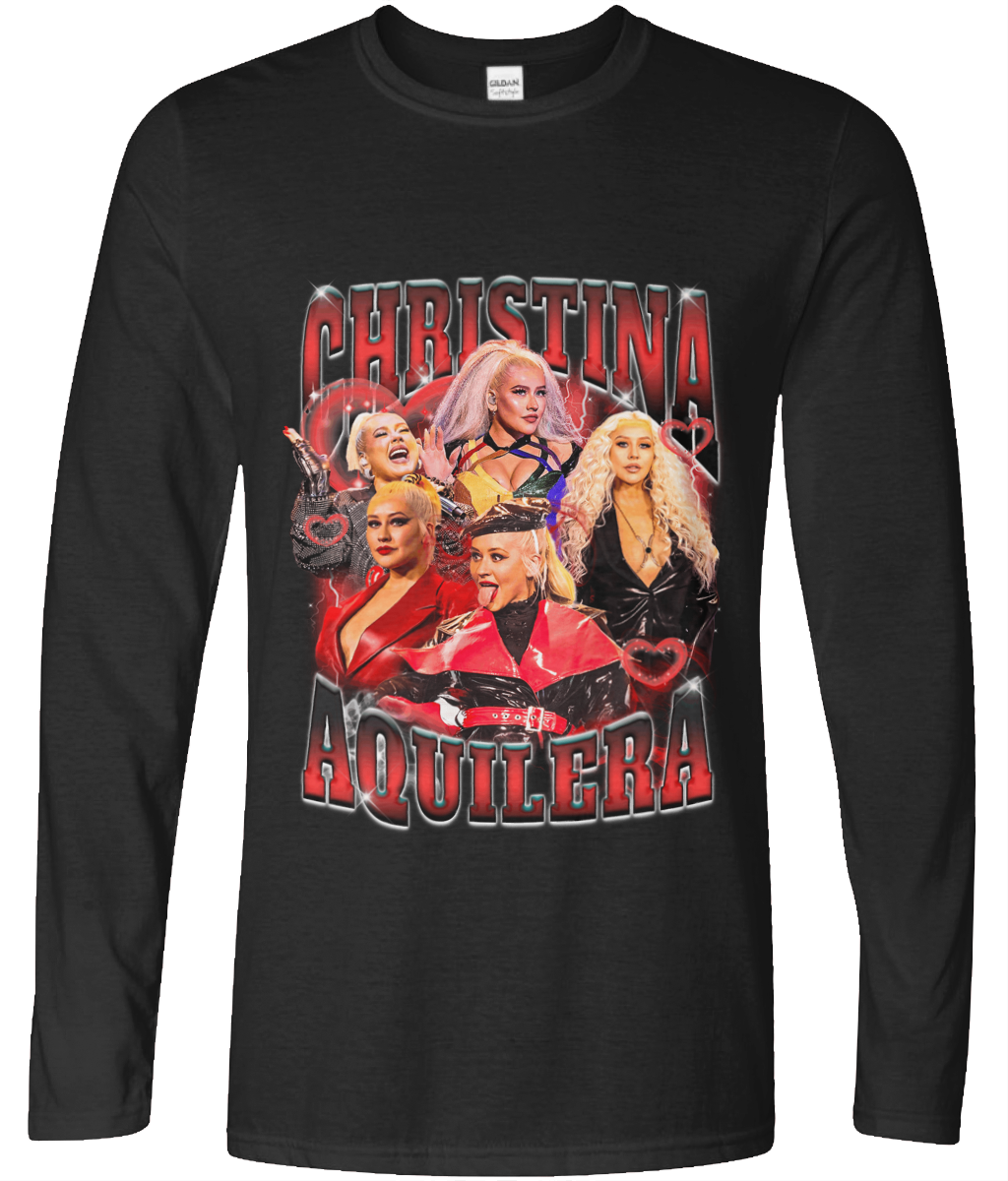 Christine Aquapark Long Sleeve 90's Montage Tee