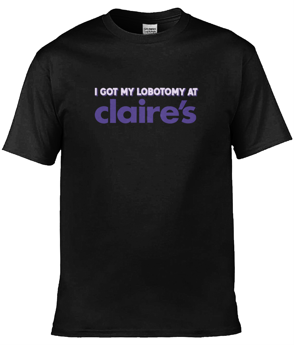 Claire's Lobotomy Text Tee