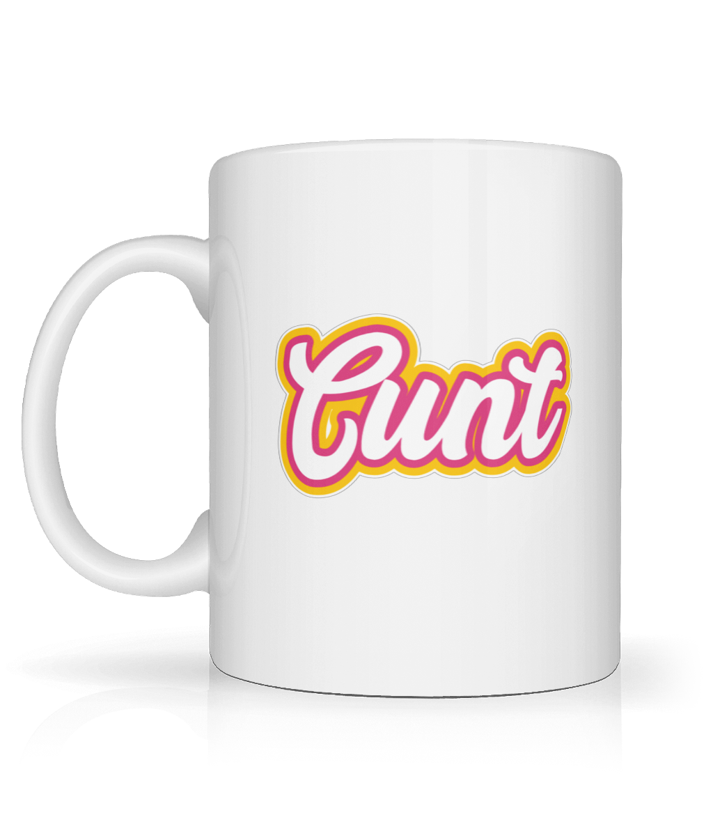 Cunt Text Mug