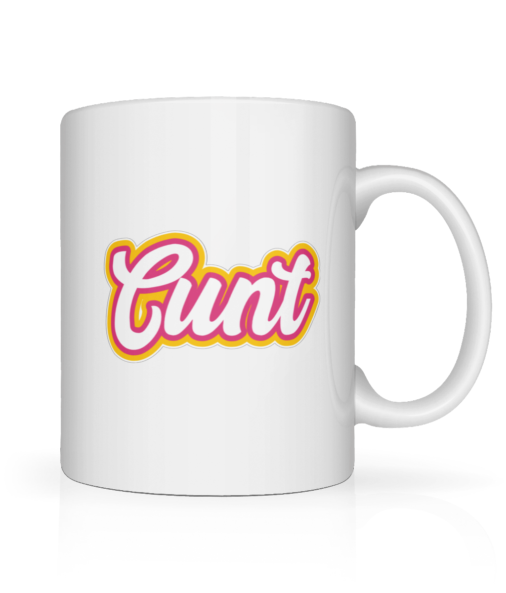 Cunt Text Mug