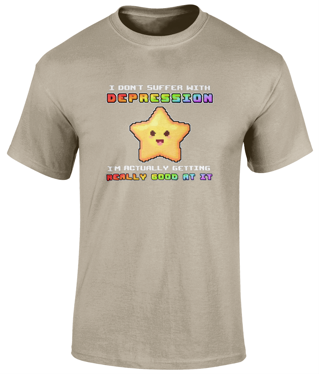 I Don't Suffer Depression Graphic Tee