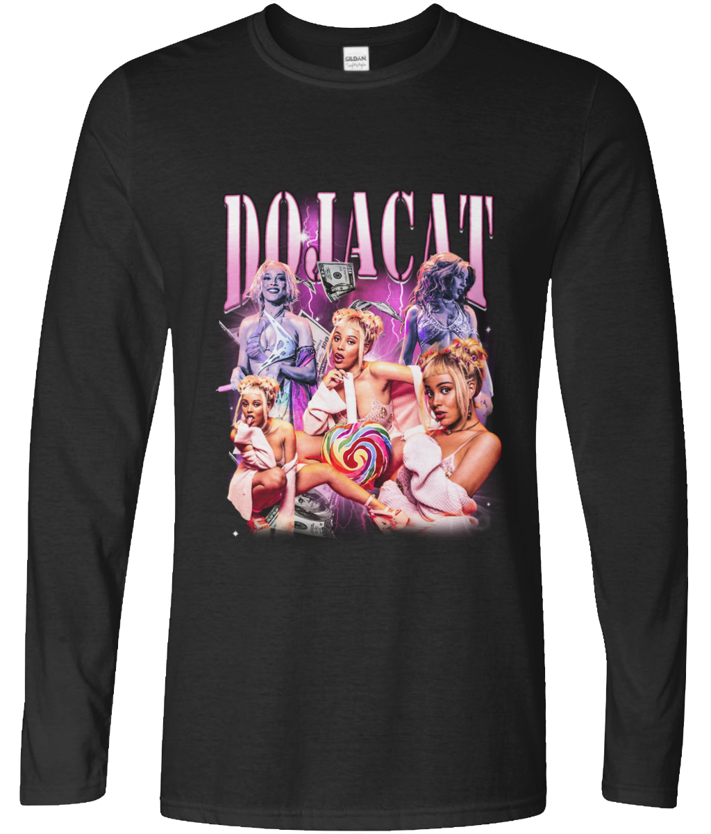 Emcee Flapchunks the 3rd Long Sleeve 90's Montage Tee