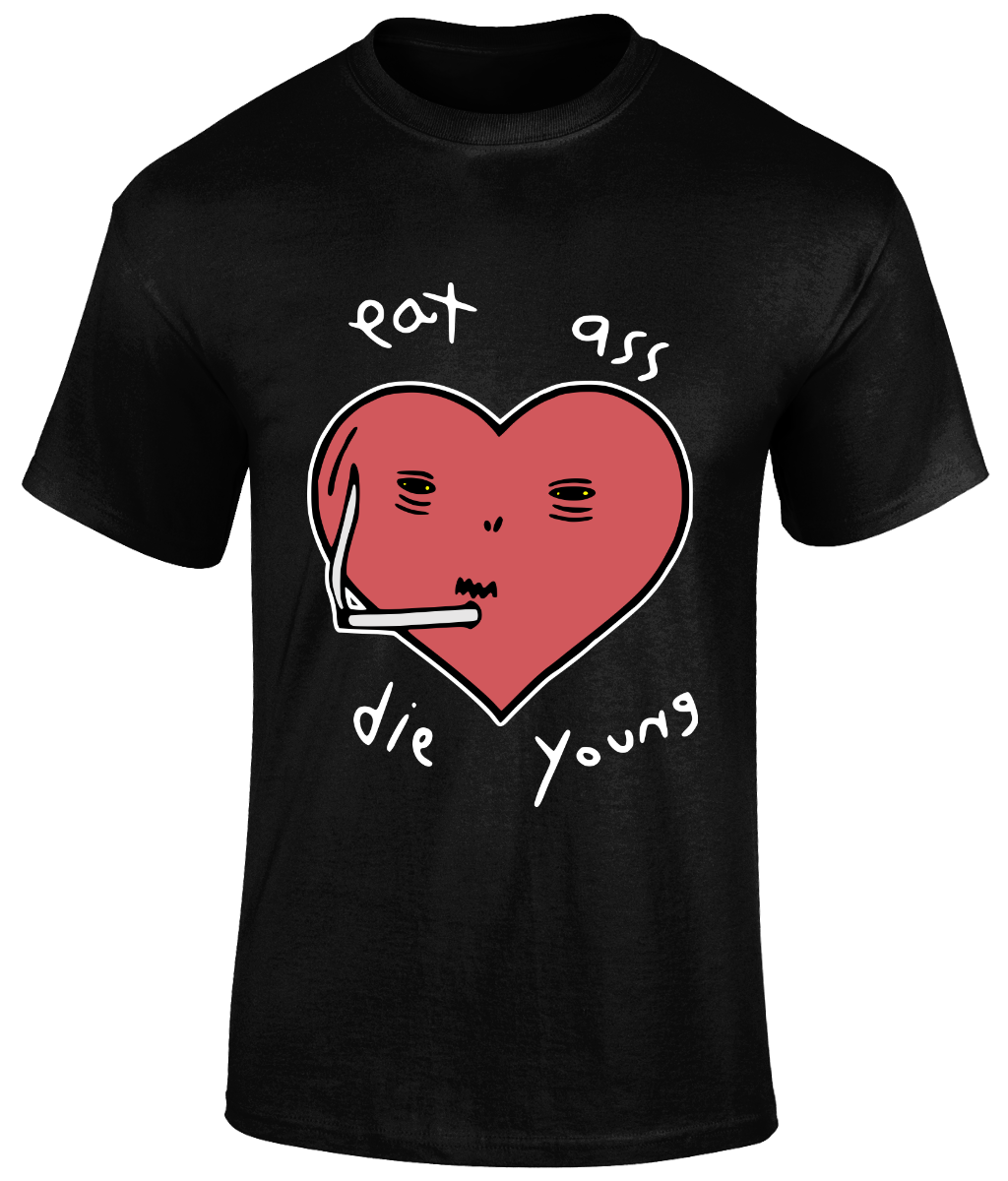 Eat Ass Die Young Graphic Tee