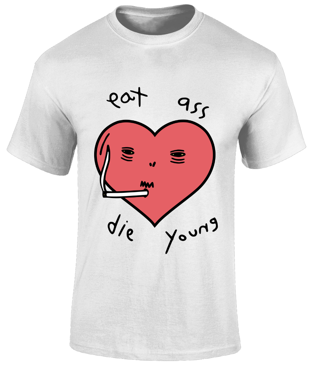 Eat Ass Die Young Graphic Tee