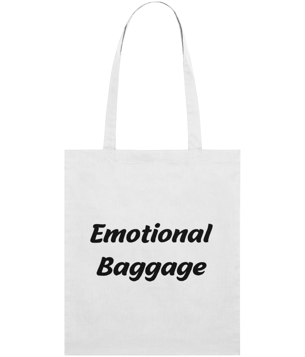 Emotional Baggage Text Tote Bag