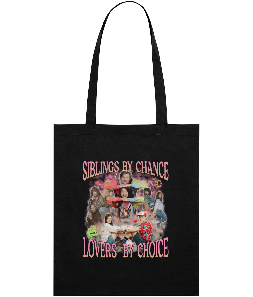 Lovers By Choice 90's Montage Tote Bag