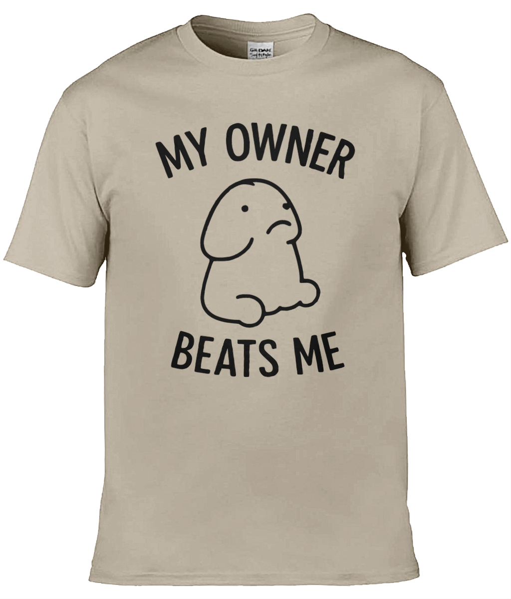 My Owner Beats Me Graphic Tee