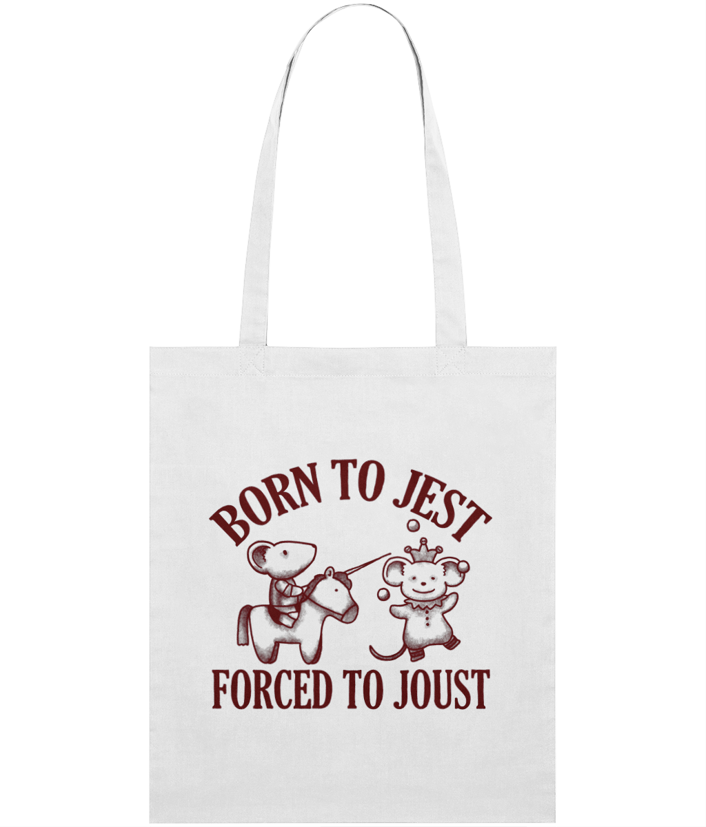 Born To Jest Graphic Tote Bag