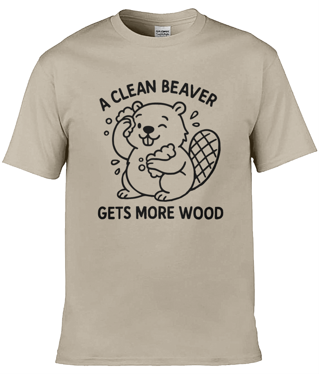 A Clean Beaver Graphic Tee