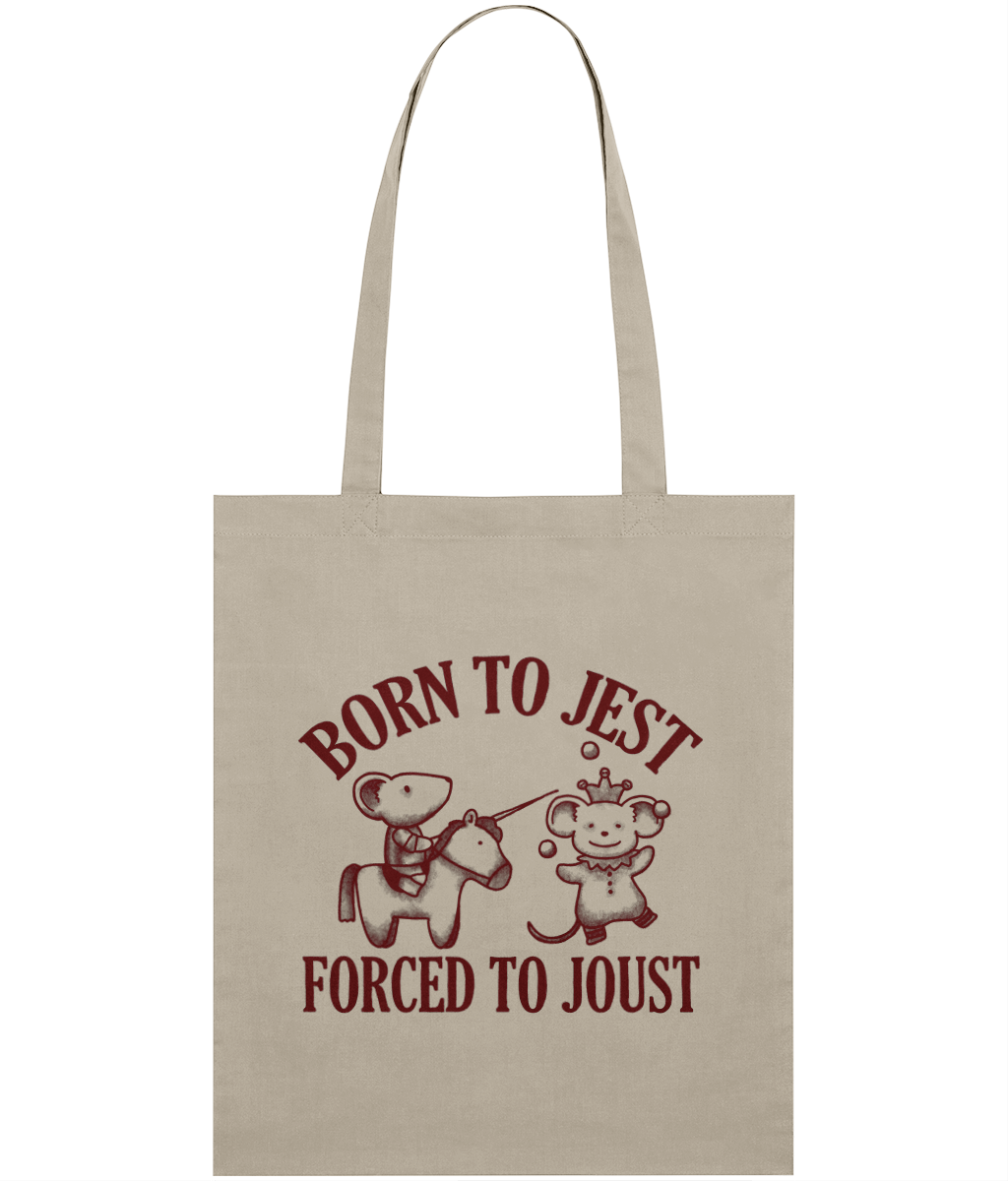 Born To Jest Graphic Tote Bag
