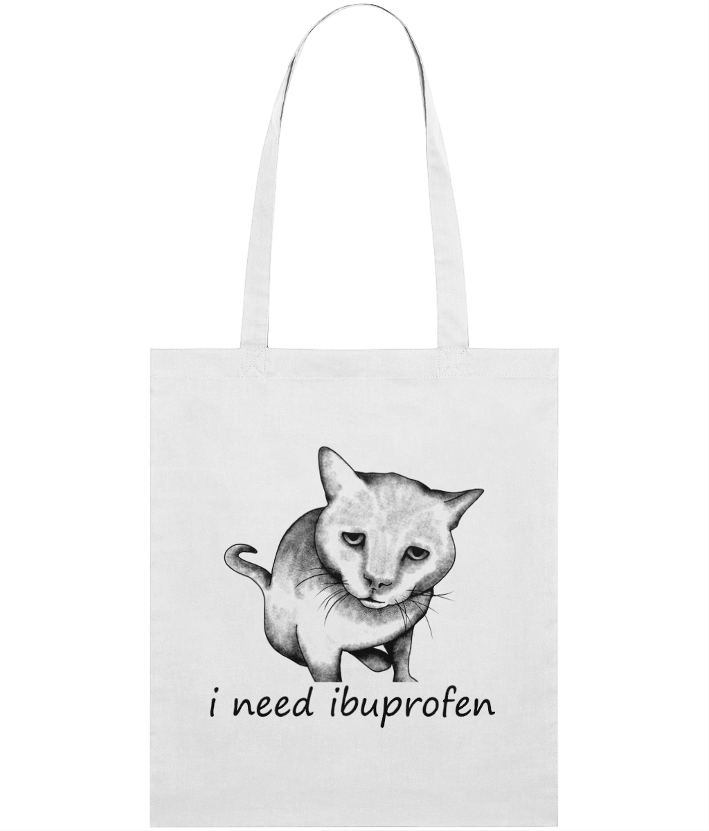 I Need Ibuprofen Graphic Tote Bag