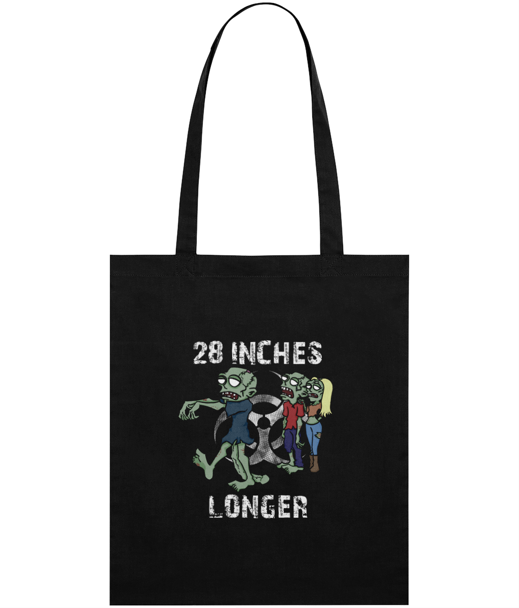 28 Inches Longer Graphic Tote Bag