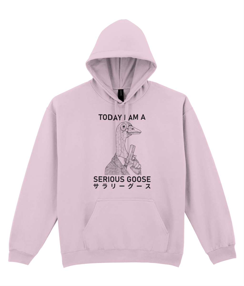 Serious Goose Graphic Hoodie