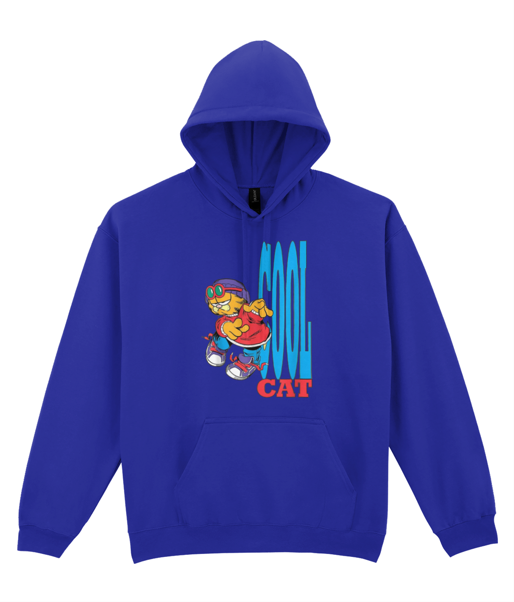 Cool Cat Graphic Hoodie