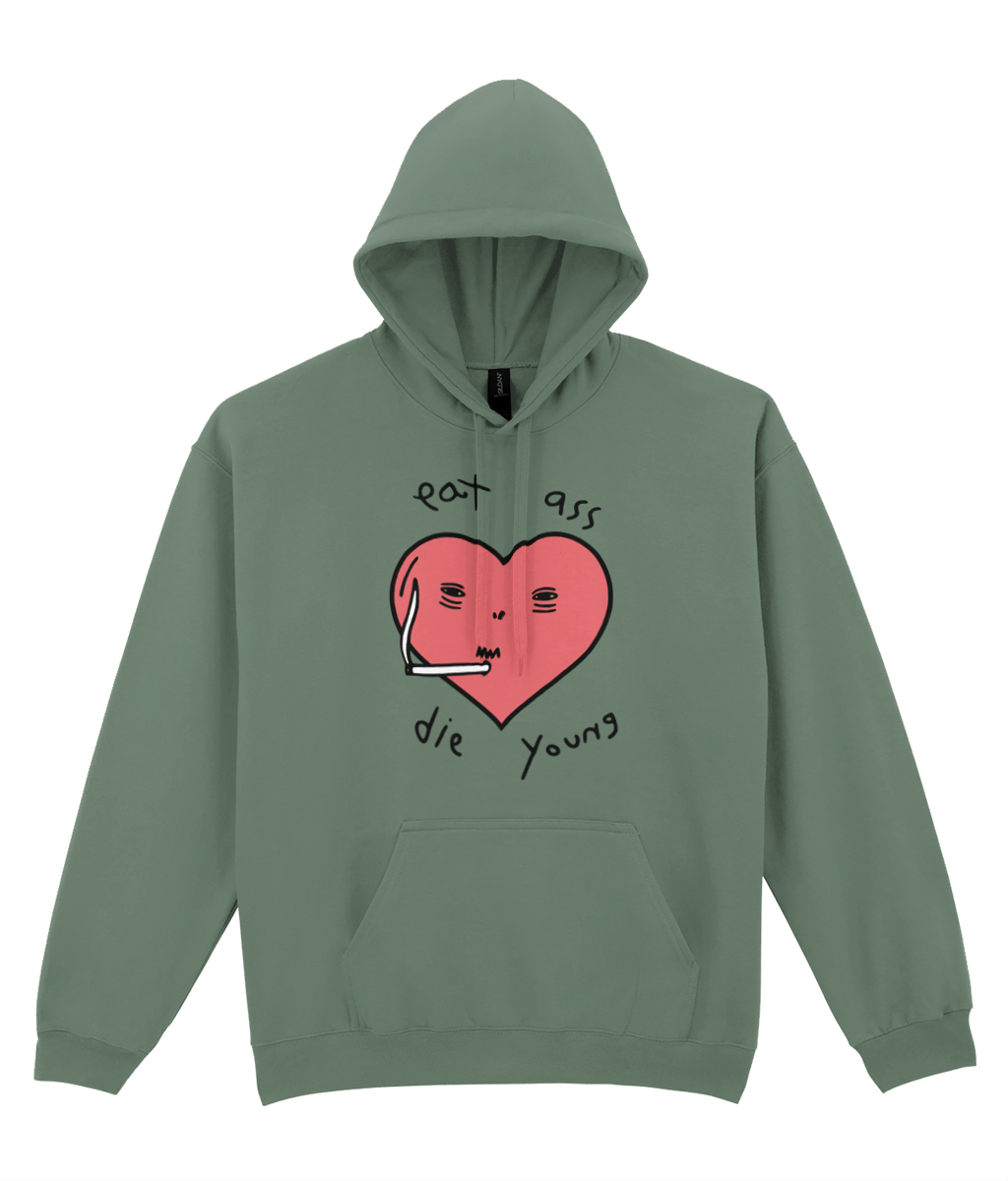 Eat Ass Die Young Graphic Hoodie