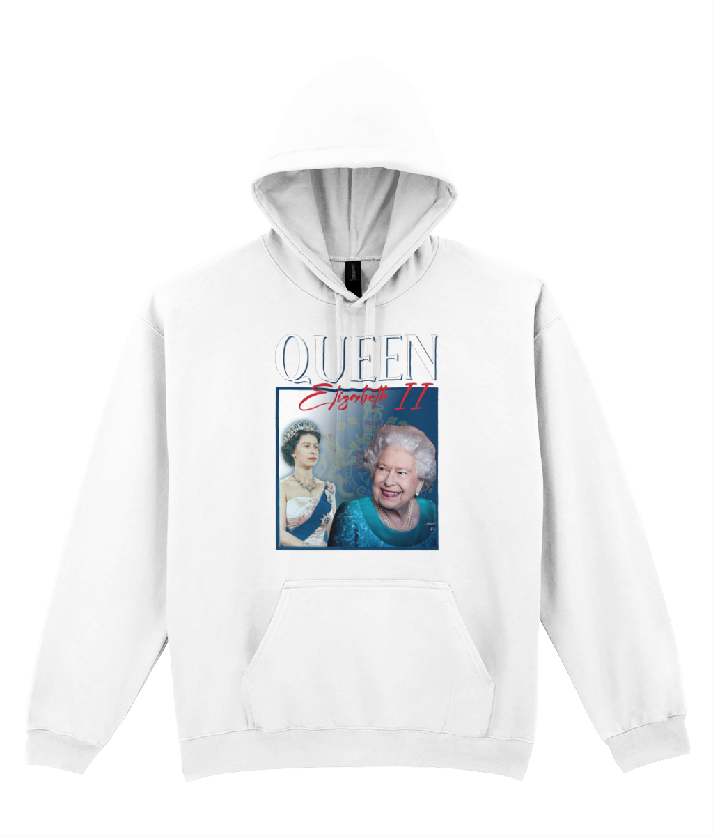 There is no Queen of England 90's Montage Hoodie