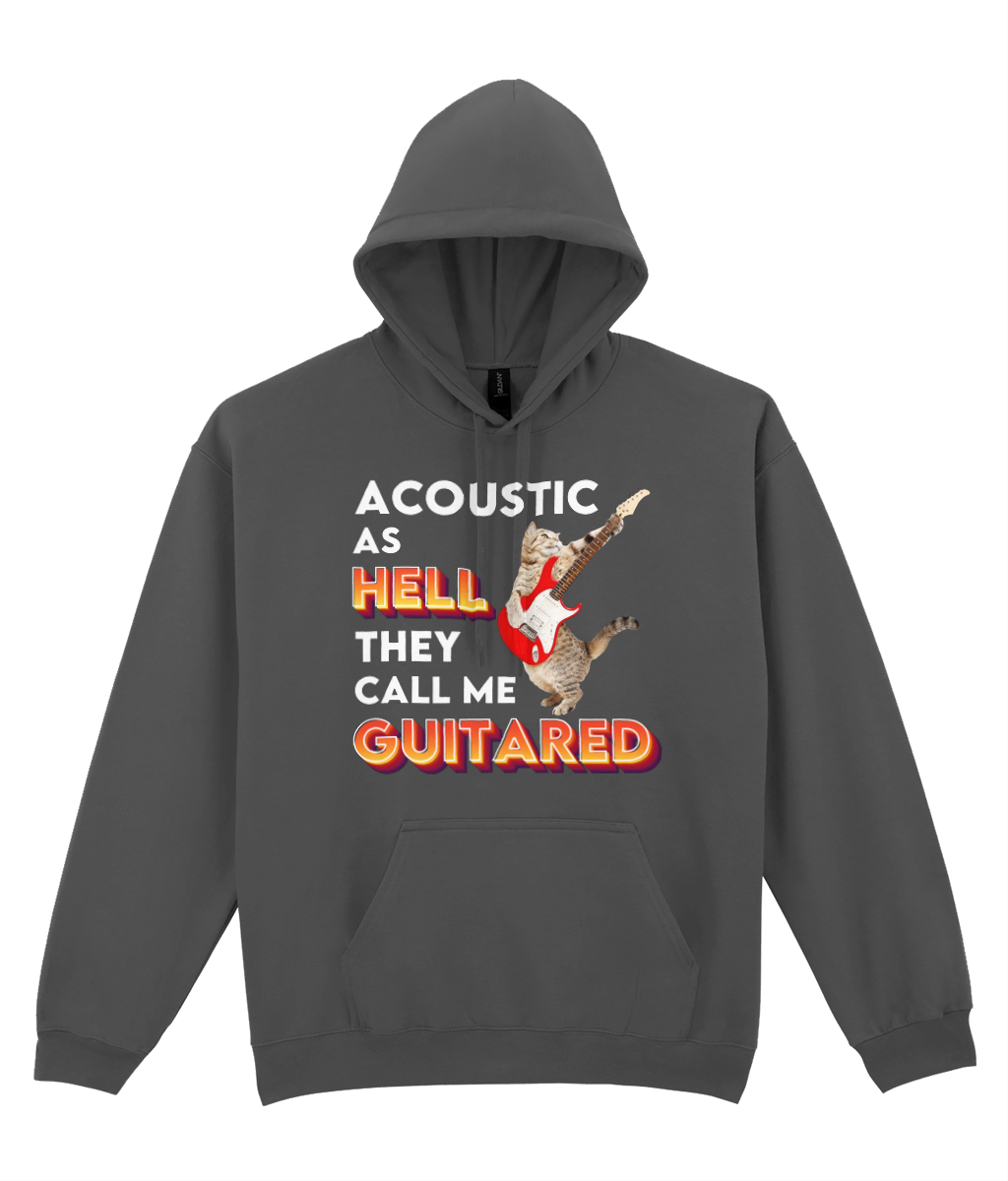 Acoustic As Hell Graphic Hoodie