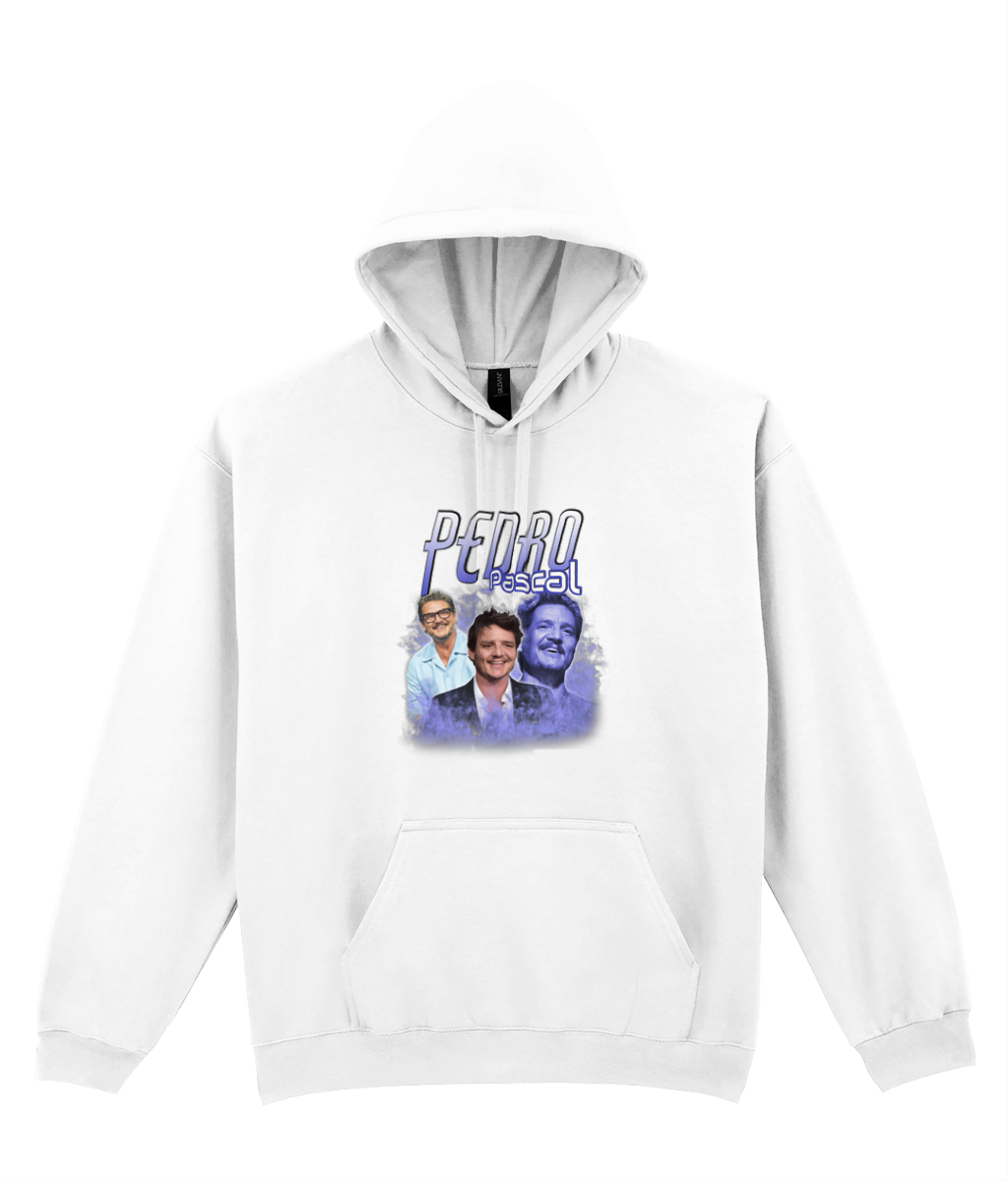 Save a Horse Ride a Cowboy 90's Montage Hoodie (in blue flavour)