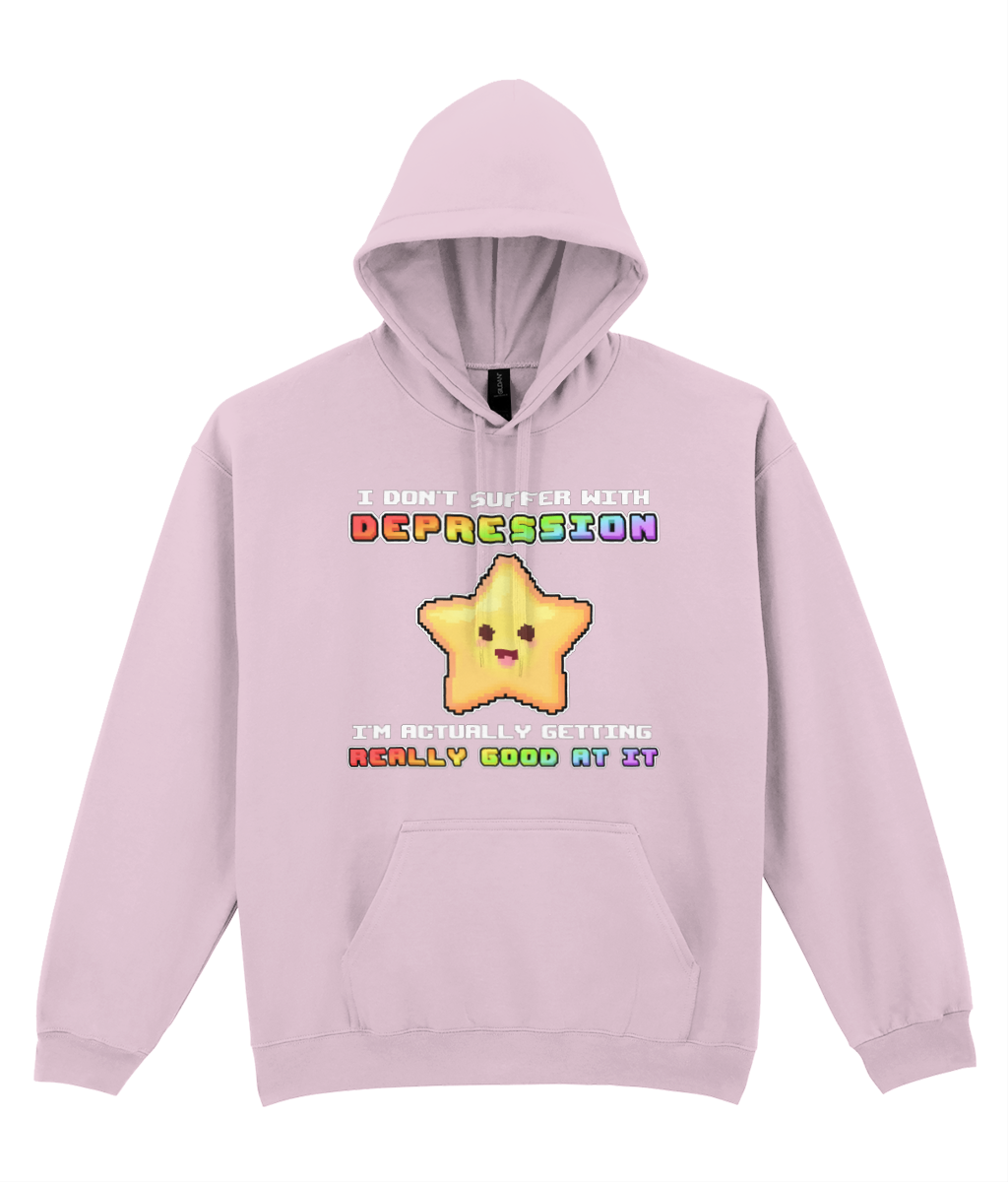 I Don't Suffer Depression Graphic Hoodie