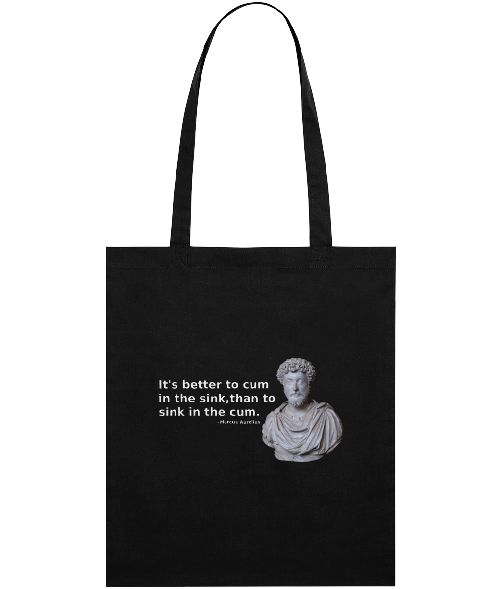 Sink in the Cum Graphic Tote Bag