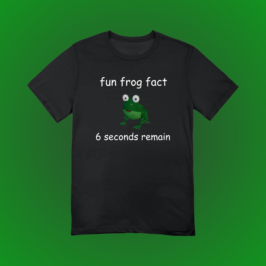 Fun Frog Fact Graphic Tee