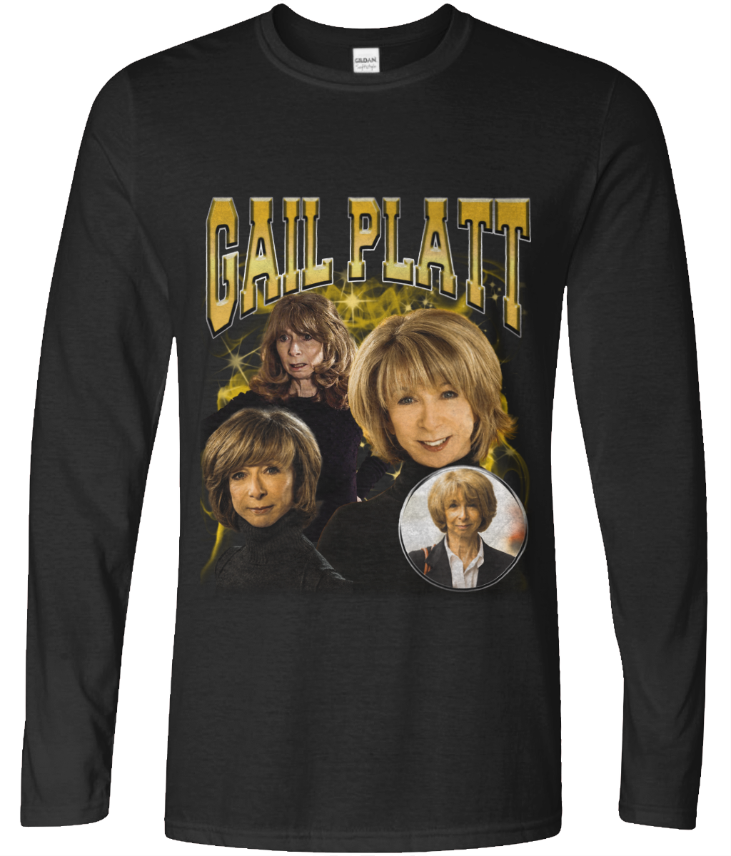 Divorced, Beheaded and Died Long Sleeve 90's Montage Tee (Yellow)