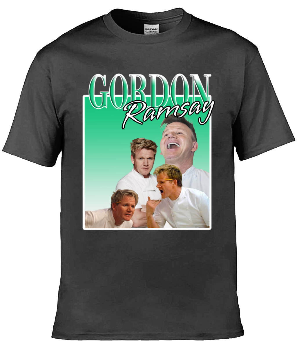 Shouty Food Man 90's Montage Tee