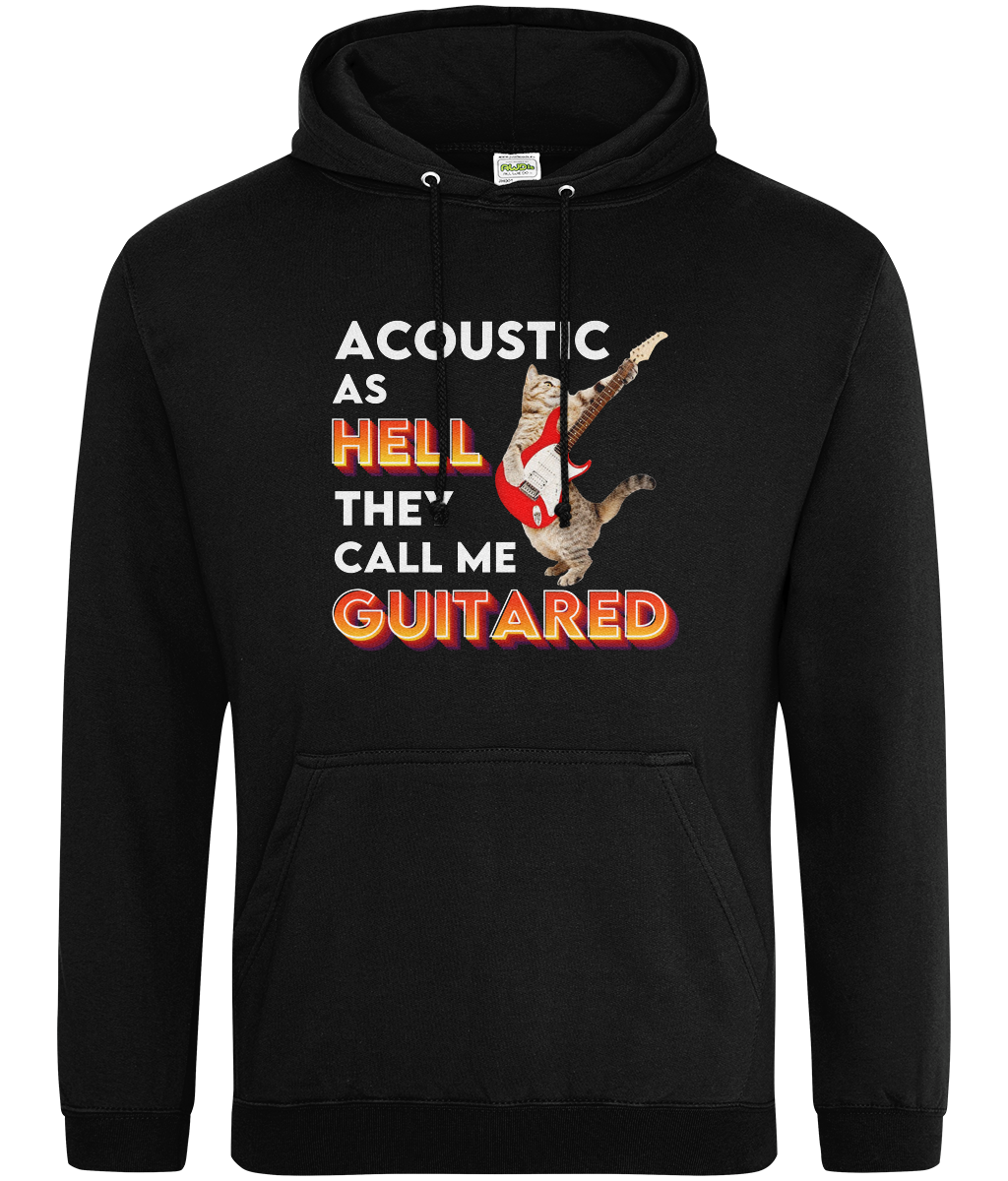 Acoustic As Hell Graphic Hoodie