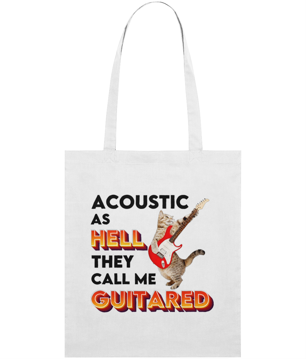 Acoustic As Hell Graphic Tote Bag