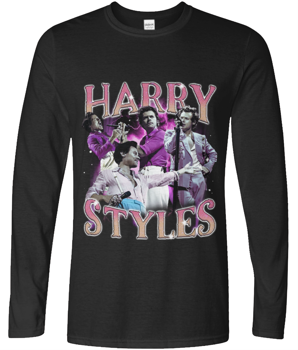Ex-Boyband Member Long Sleeve 90's Montage Tee