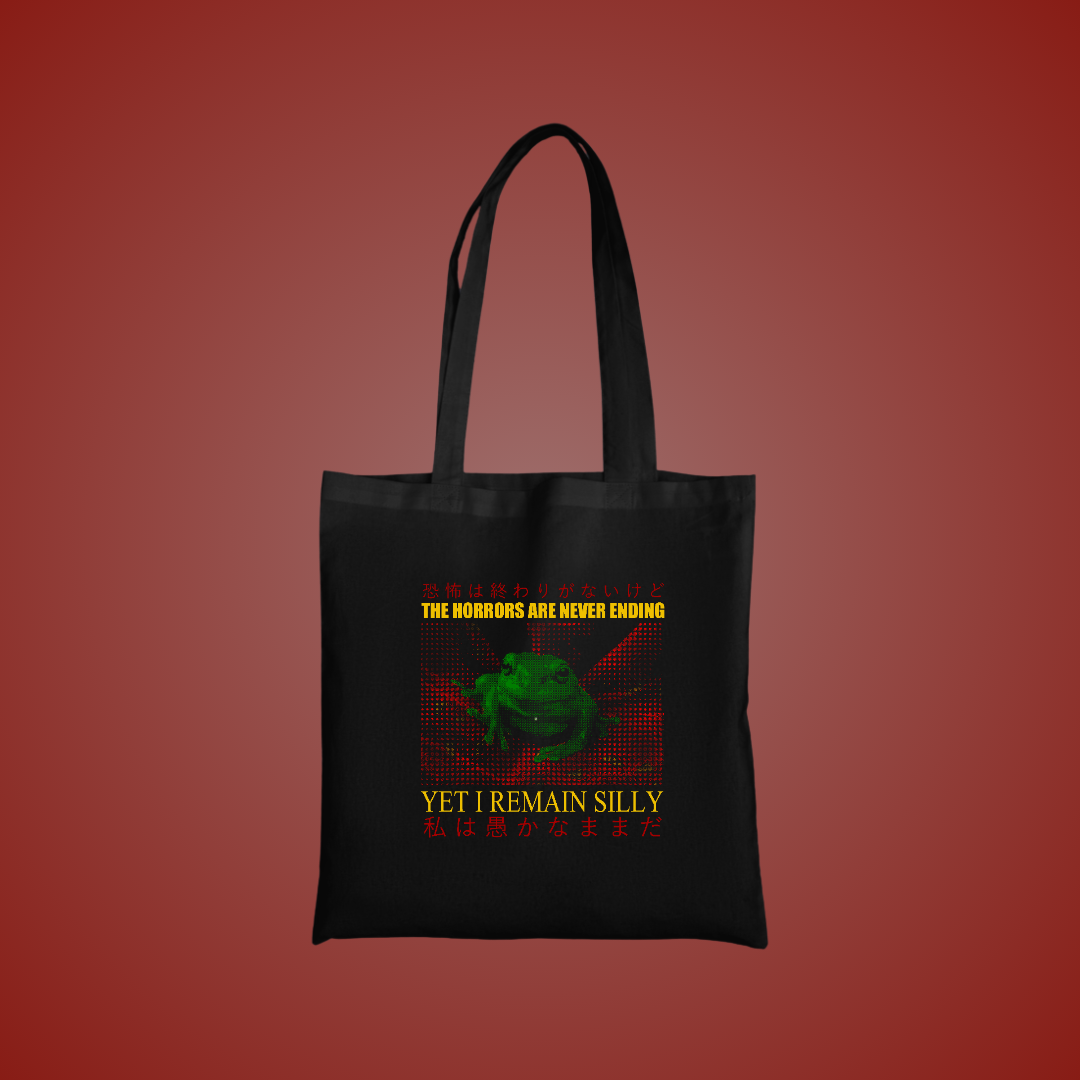I Remain Silly Graphic Tote Bag