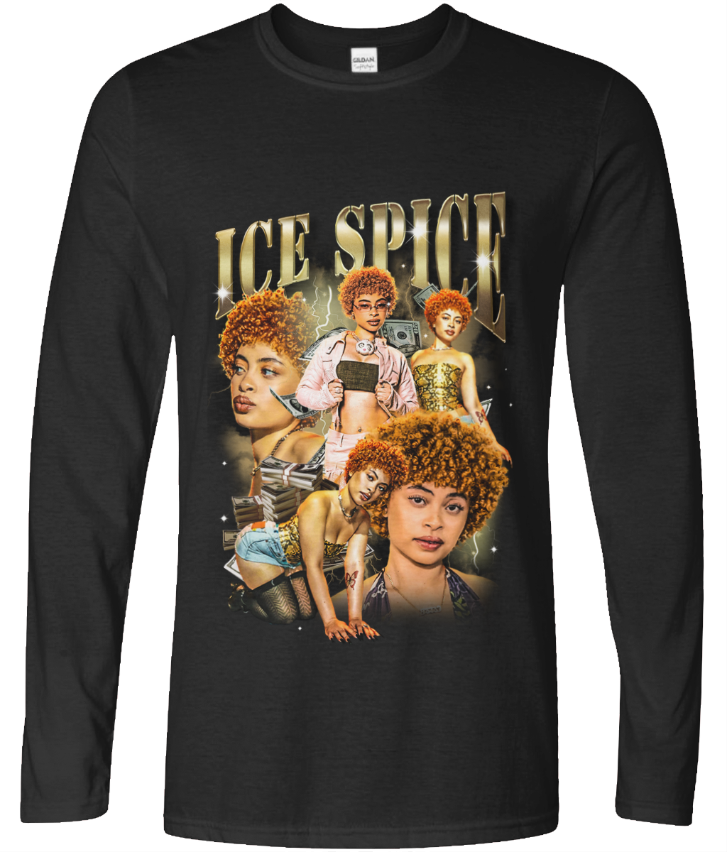 Plain Water Long Sleeve 90's Montage Tee