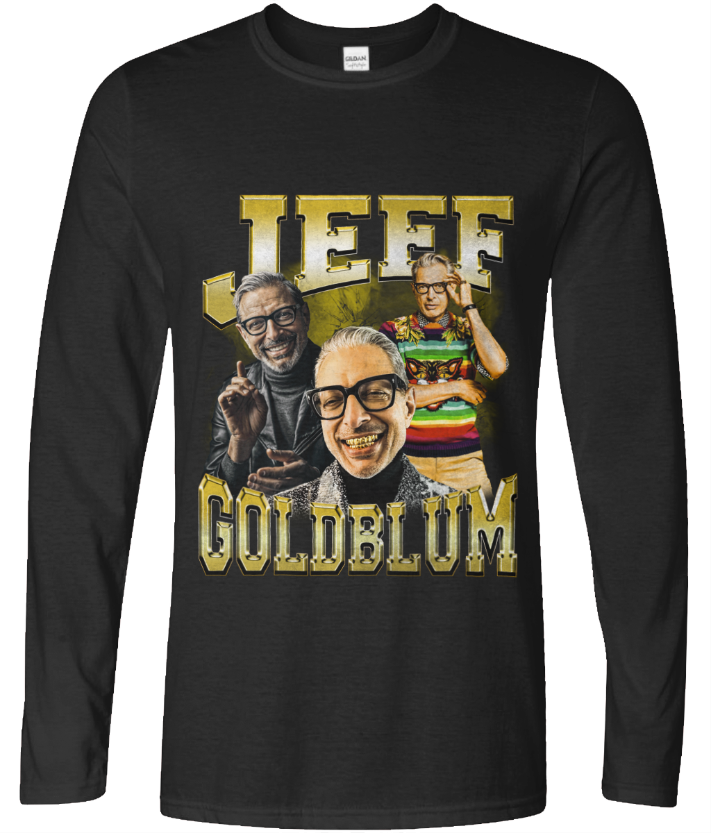 Dinosaur Scientist Long Sleeve 90's Montage Tee