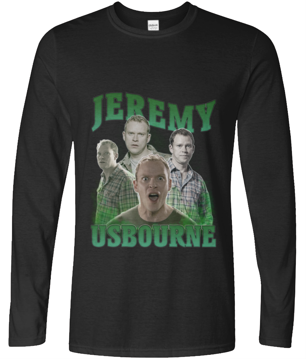 Curmudgeon's Bestie Long Sleeve 90's Montage Tee