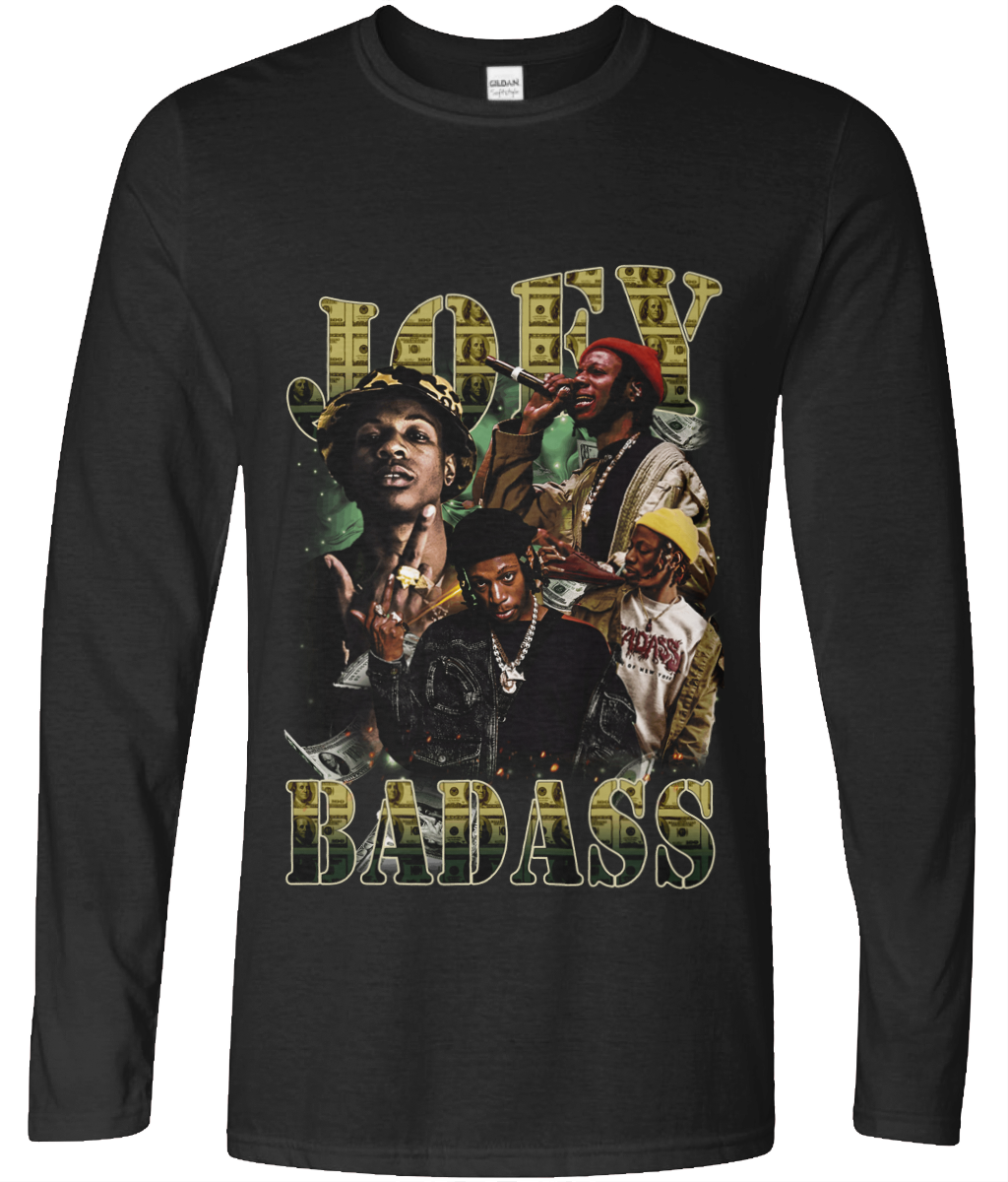 Cool Guy Joe Long Sleeve 90's Montage Tee