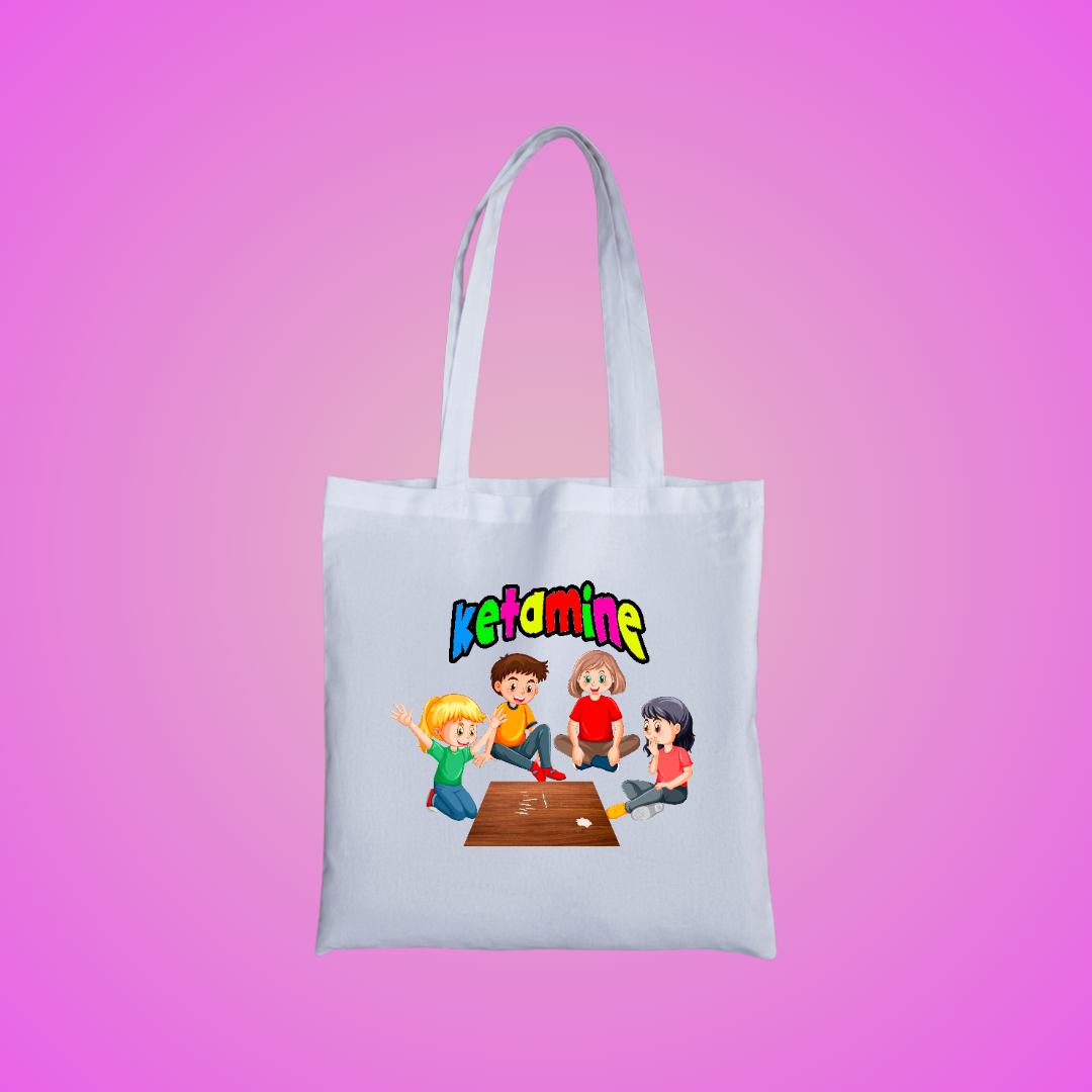 Ketamine Graphic Tote Bag