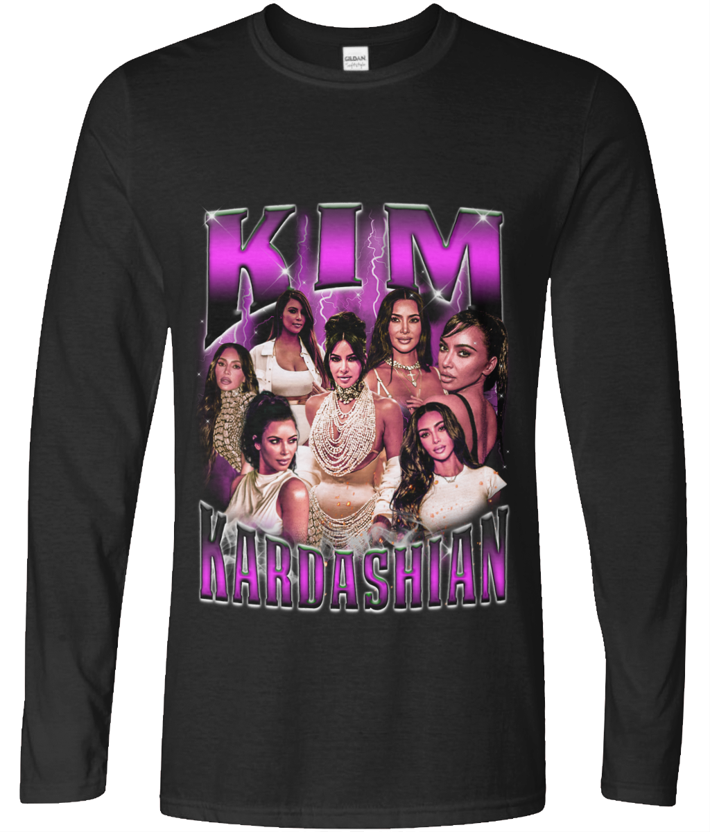 "It's Not Fake!" Long Sleeve 90's Montage Tee