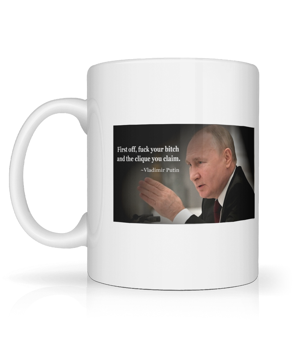 First Off Graphic Mug