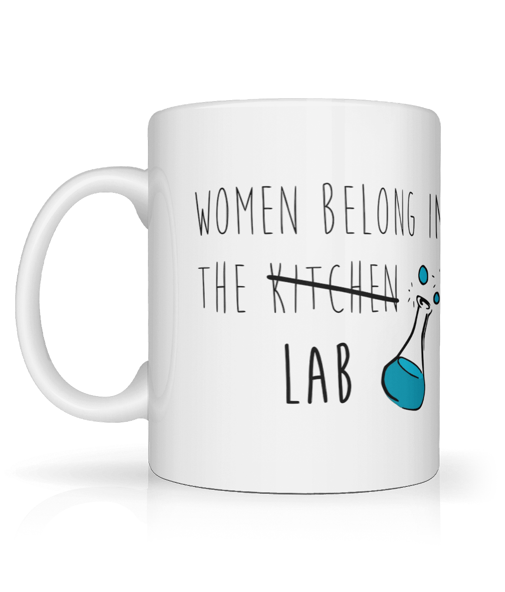 Women Belong In The Lab Mug