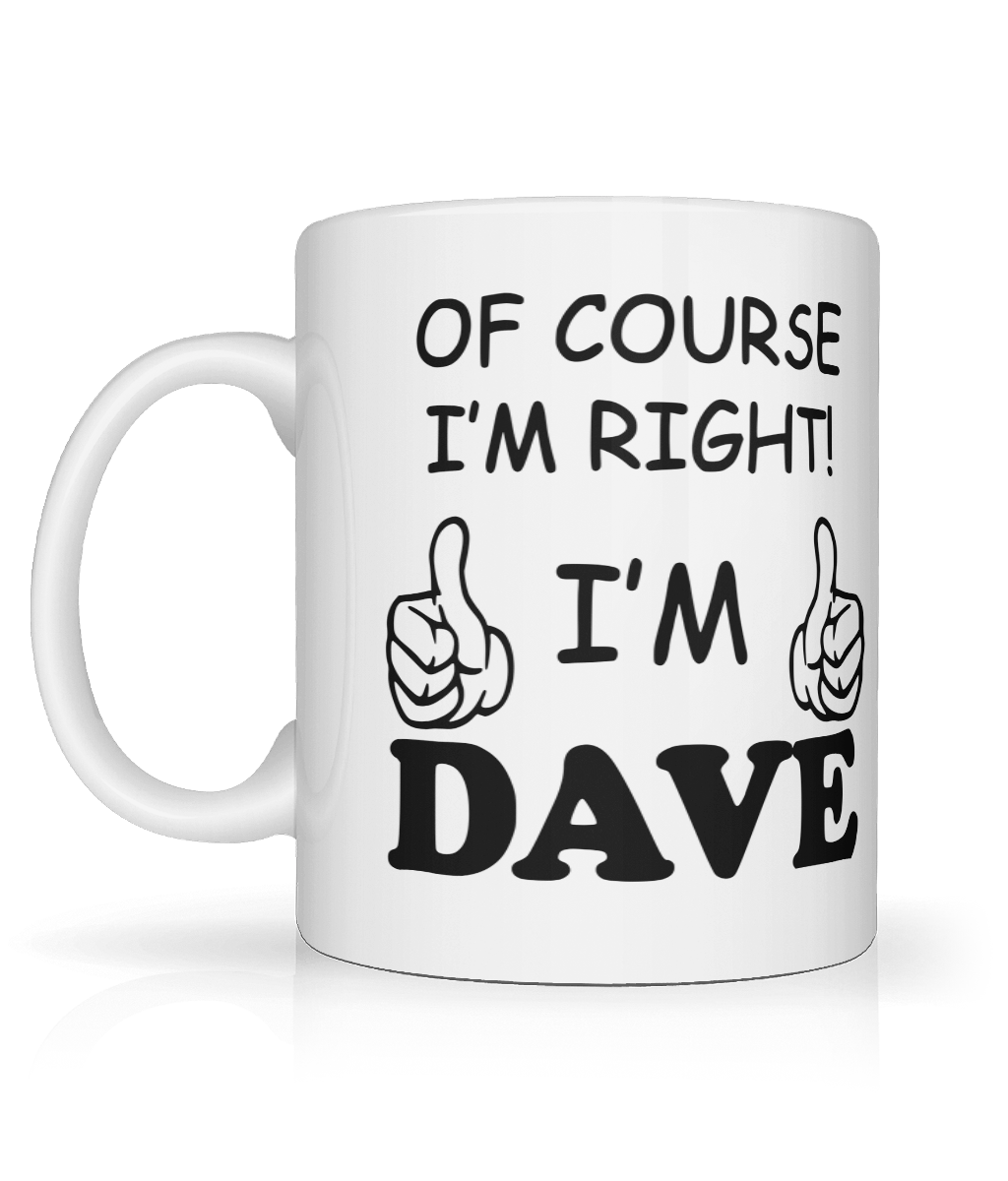 I'm Dave Graphic Mug